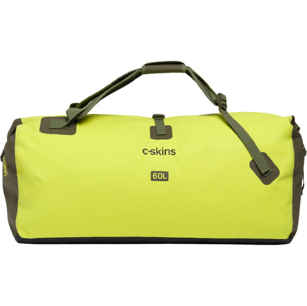 2026 C-Skins Storm Chaser 60L Dry Duffel Bag C-DBDSC60 - Flash Green